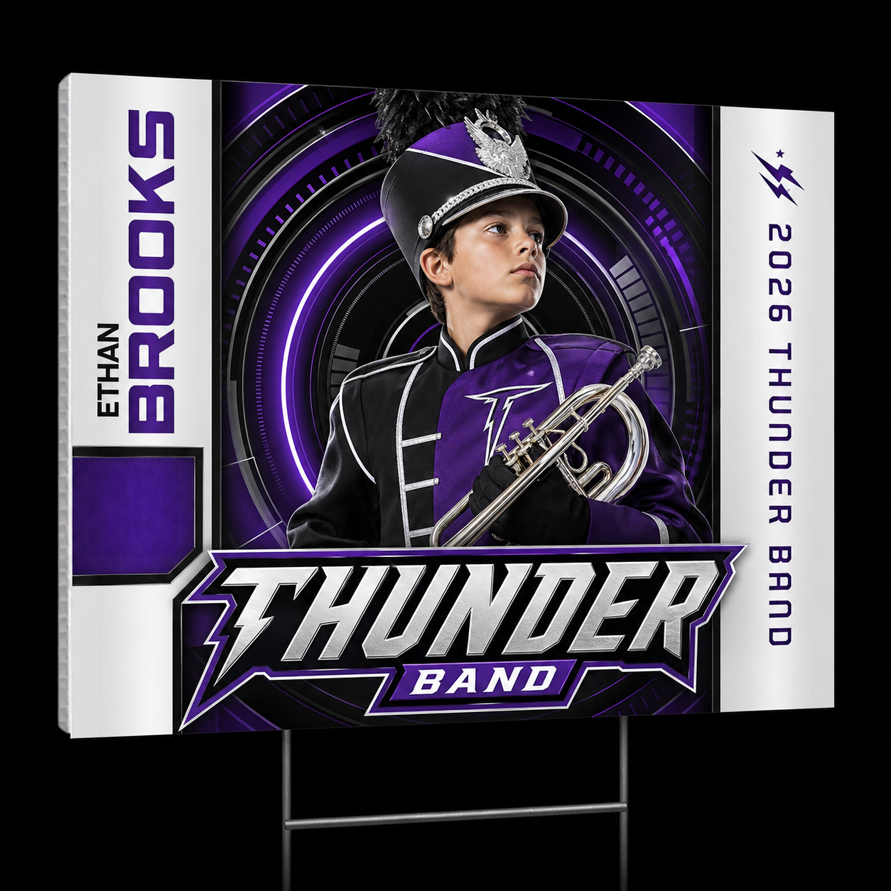 Custom Coroplast Yard Sign — Personalized Photo Yard Sign