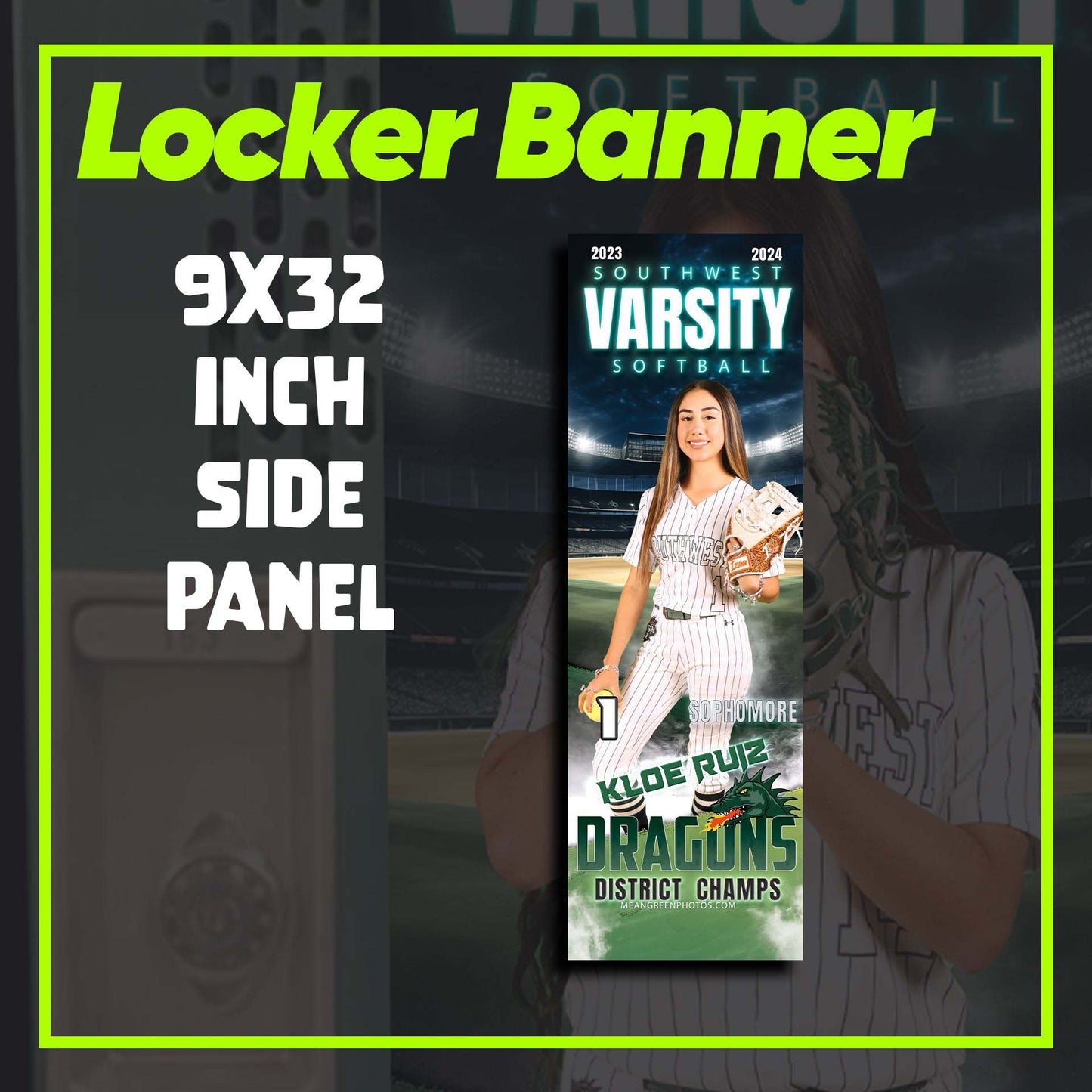 Locker Banners - 9x32