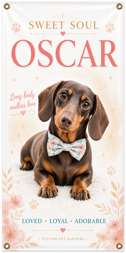 Custom Pet Photo Banner - Starting At $25